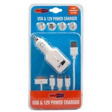 USB & 12V POWER CHARGER